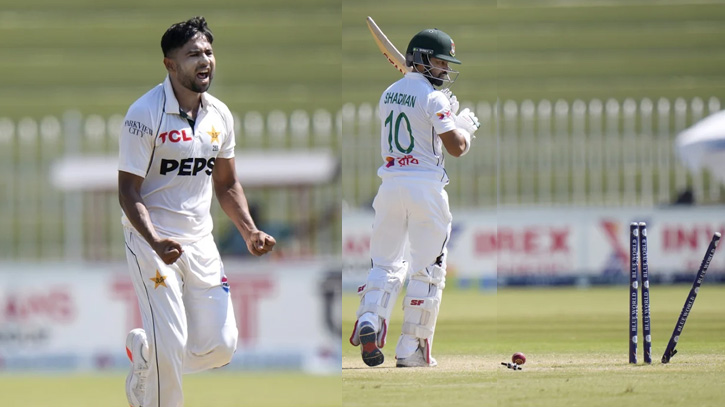 রাওয়ালপিন্ডি টেস্ট: ১২ রানের মধ্যেই বাংলাদেশের ৬ উইকেট নেই